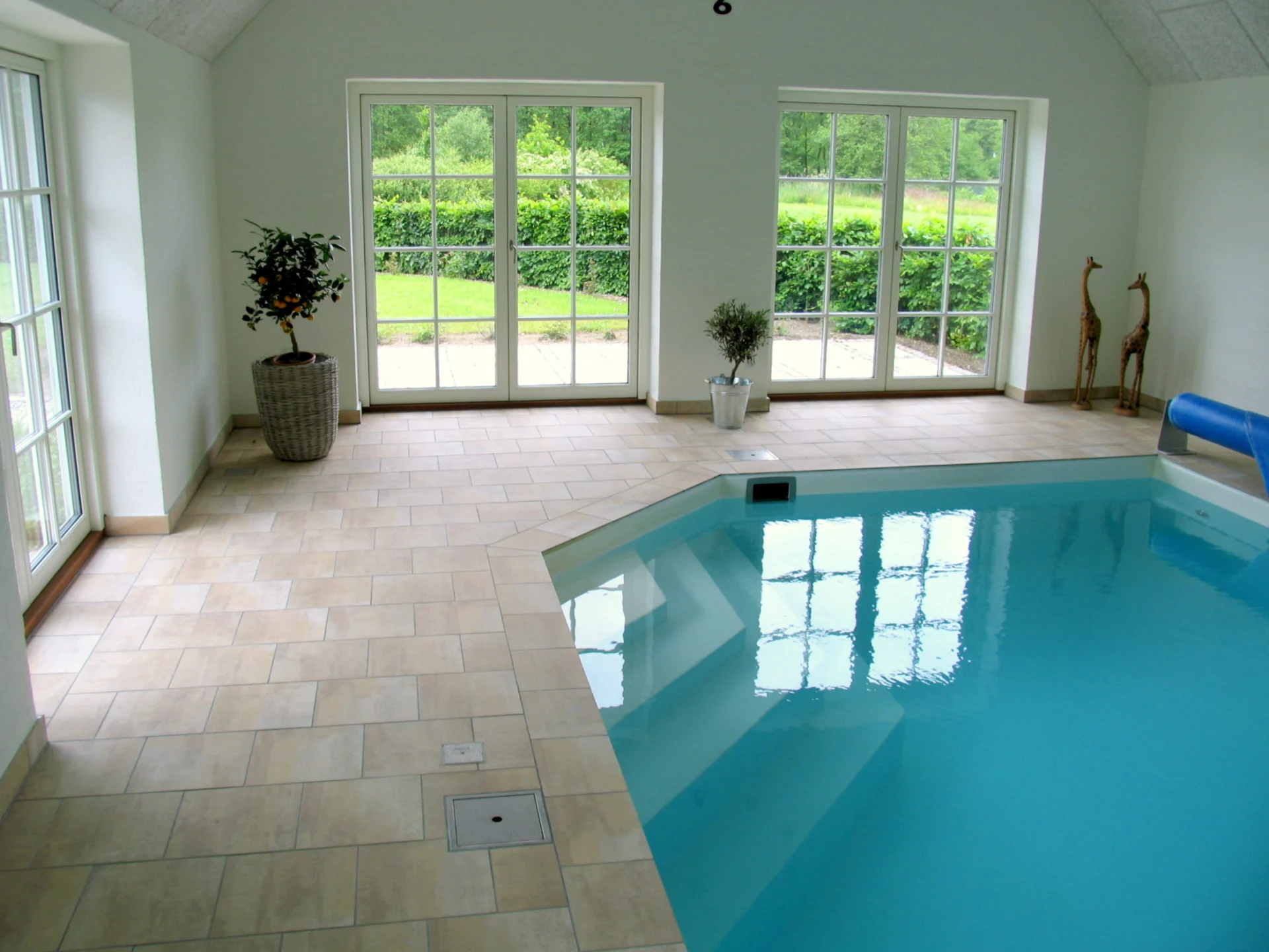Eksklusiv indendørs swimmingpool